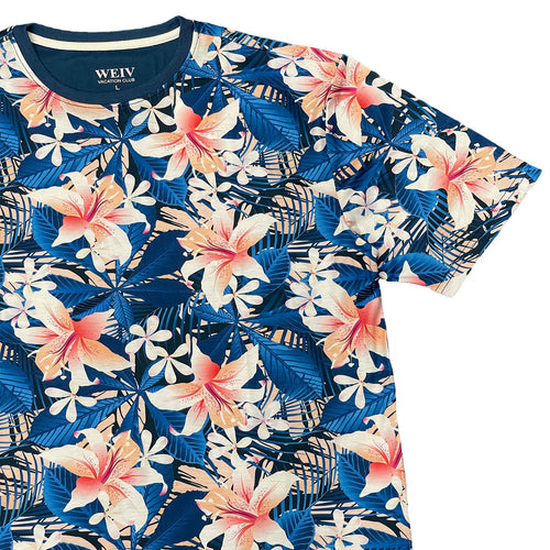 Marine Bloom Print Tee
