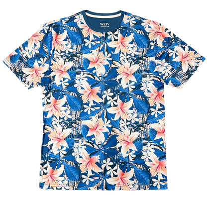 Marine Bloom Print Tee