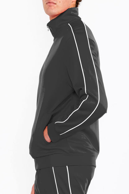 Stacked Flare Track Jacket