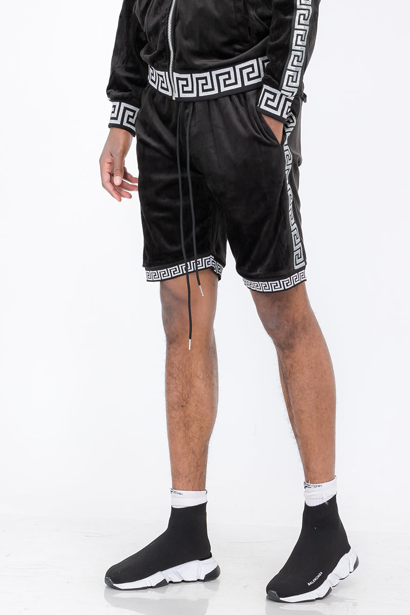 Status Velour Shorts