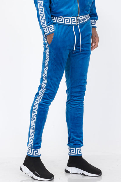 Status Velour Track Pants