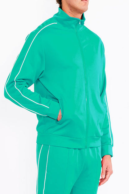 Stacked Flare Track Jacket