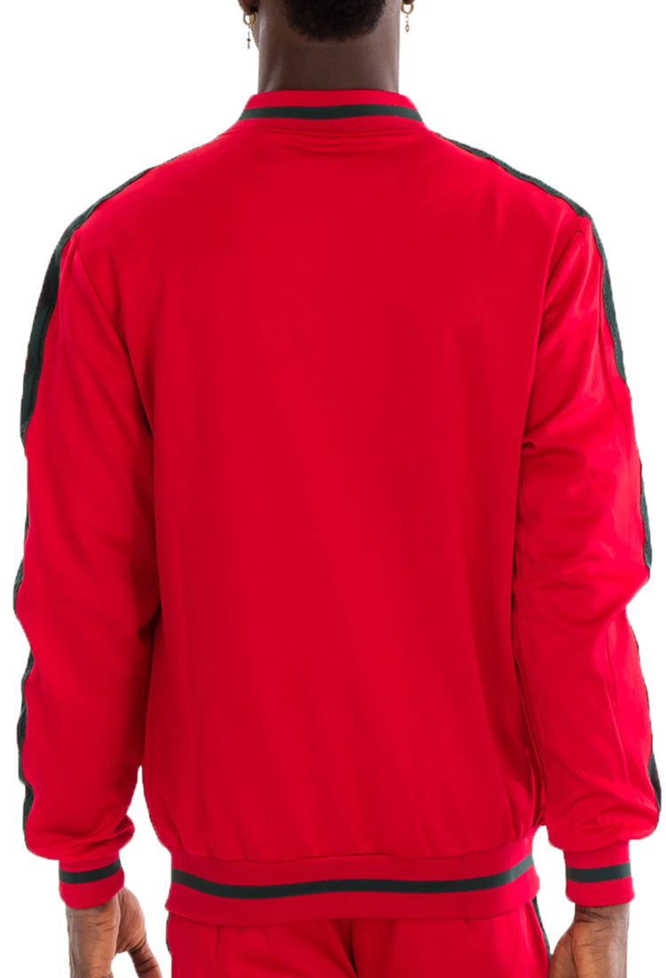 Diamond Tape Track Jacket