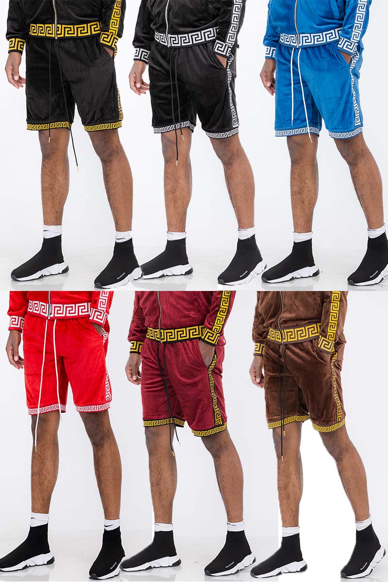 Status Velour Shorts