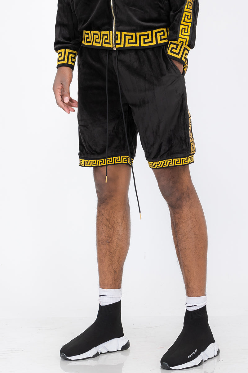 Status Velour Shorts