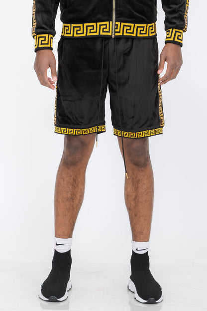 Status Velour Shorts