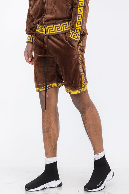 Status Velour Shorts