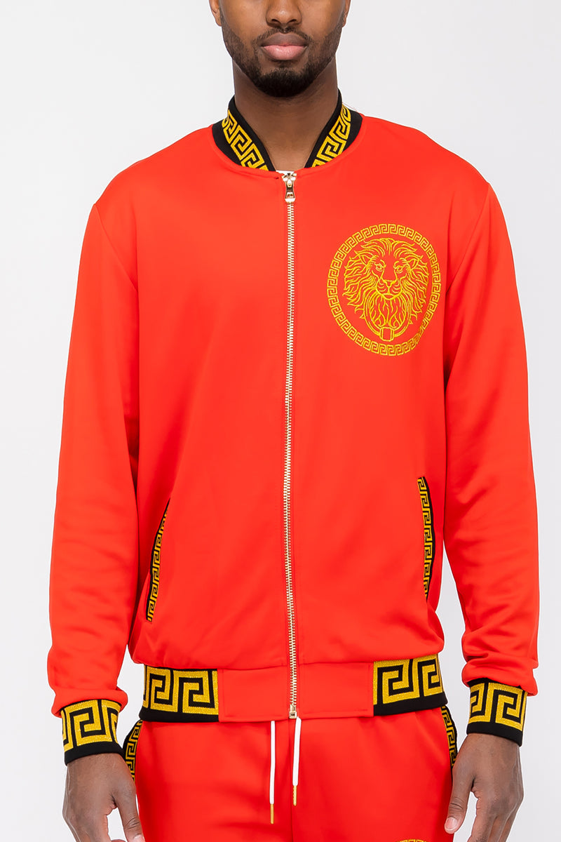 Lion Head Track Jacket